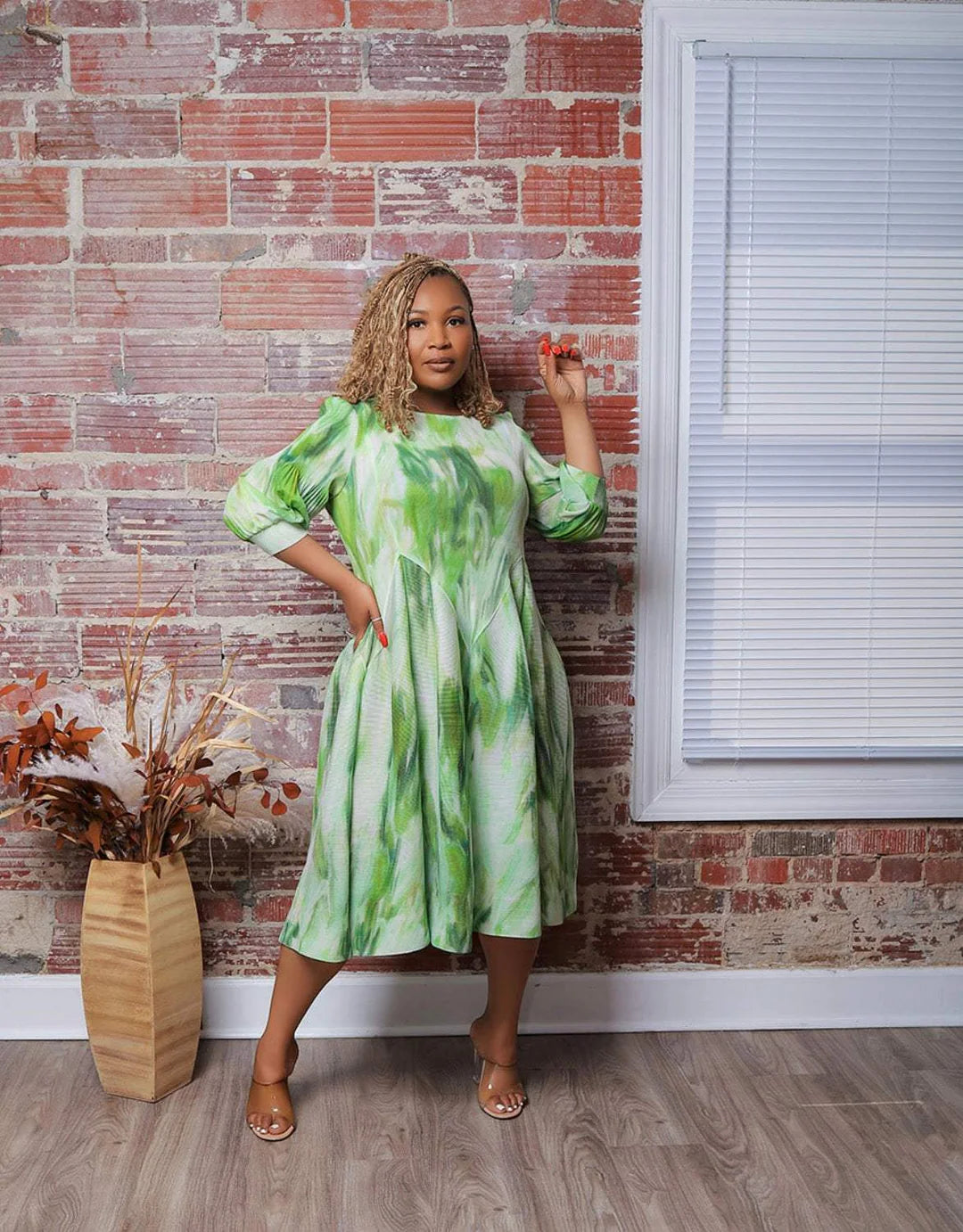 Shades of Grace Dress - Viral Bounce Dress