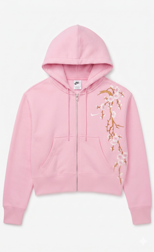 Sakura Custom Pink Hoodie
